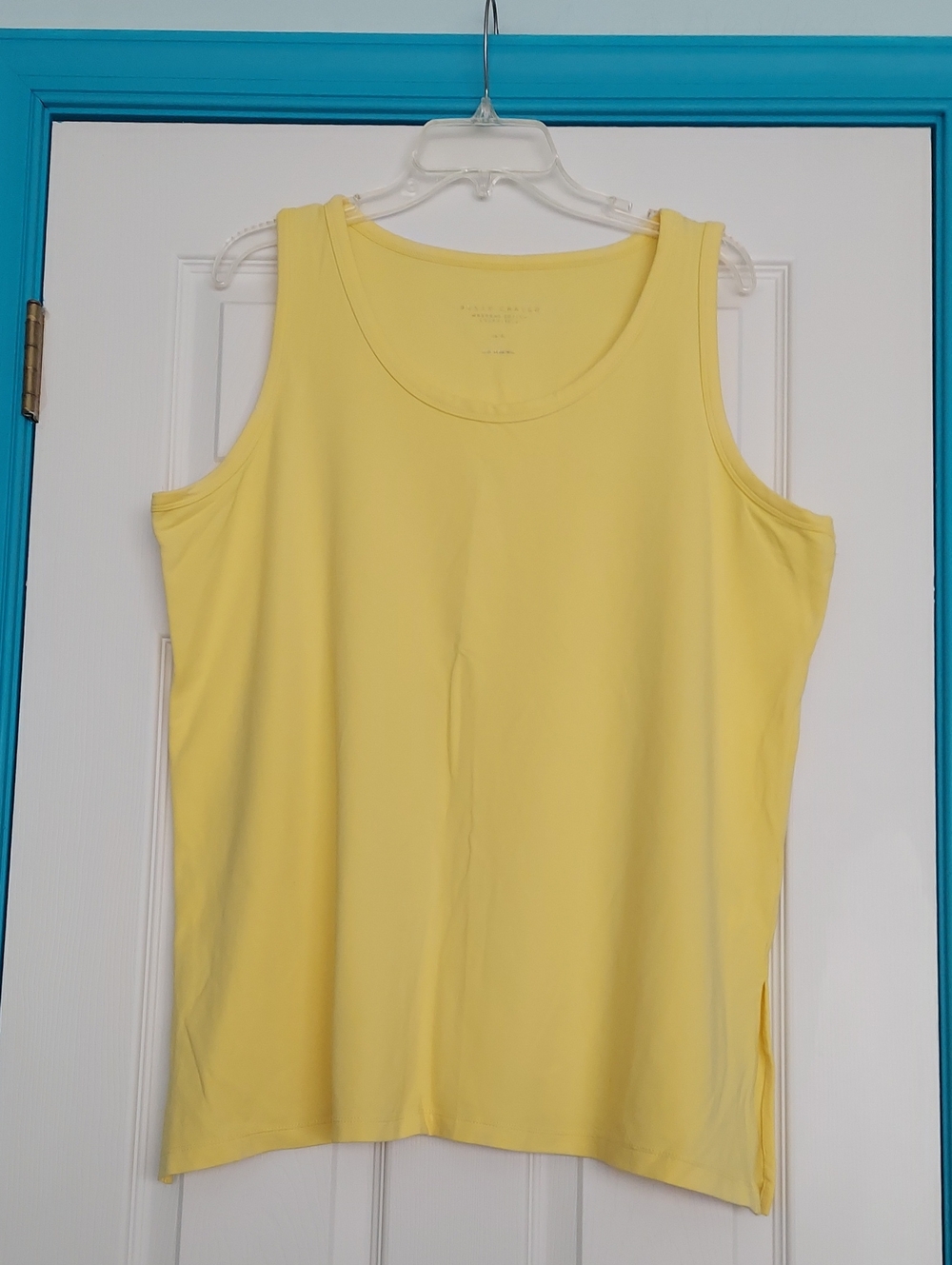 Susan Graver Weekend Cotton Tunic Tank Top